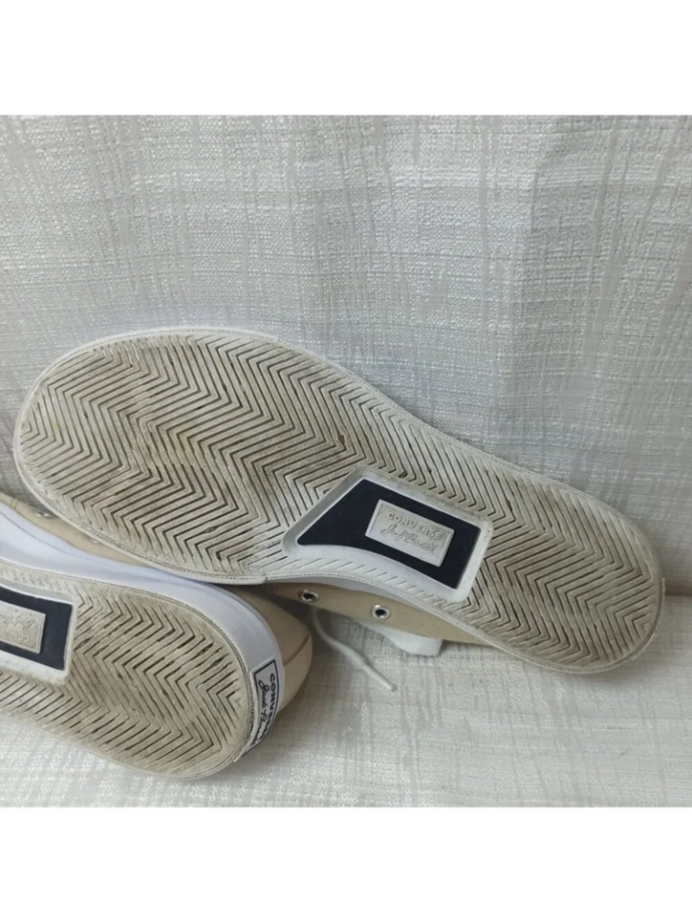 CONVERSE Jack Purcell Low Oat Milk Beige Canvas Shoes A11569C Mens 6.5 Womens 8